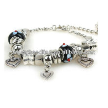 2013 Hot Sale Heart Pendant Bracelet En Argent Bracelet FB90